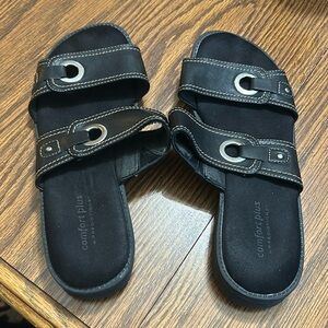 EUC comfort plus by predictions black sandal